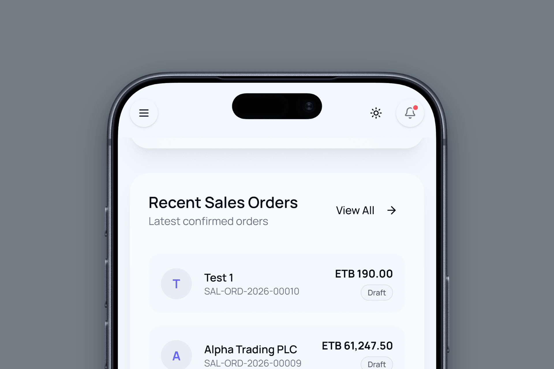 Obsidian ERP v3.0 — View 4