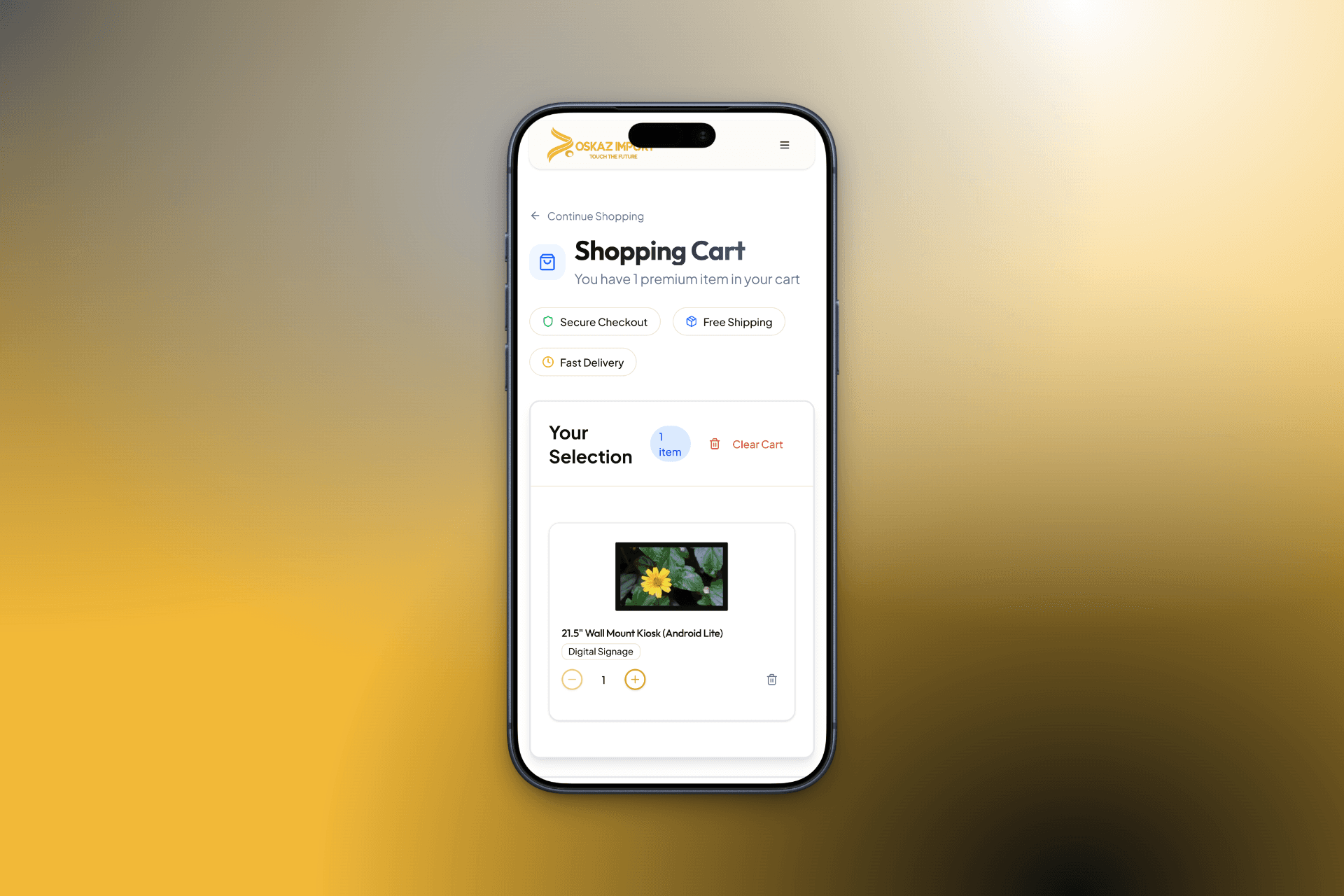 OSKAZ E-Commerce — View 6
