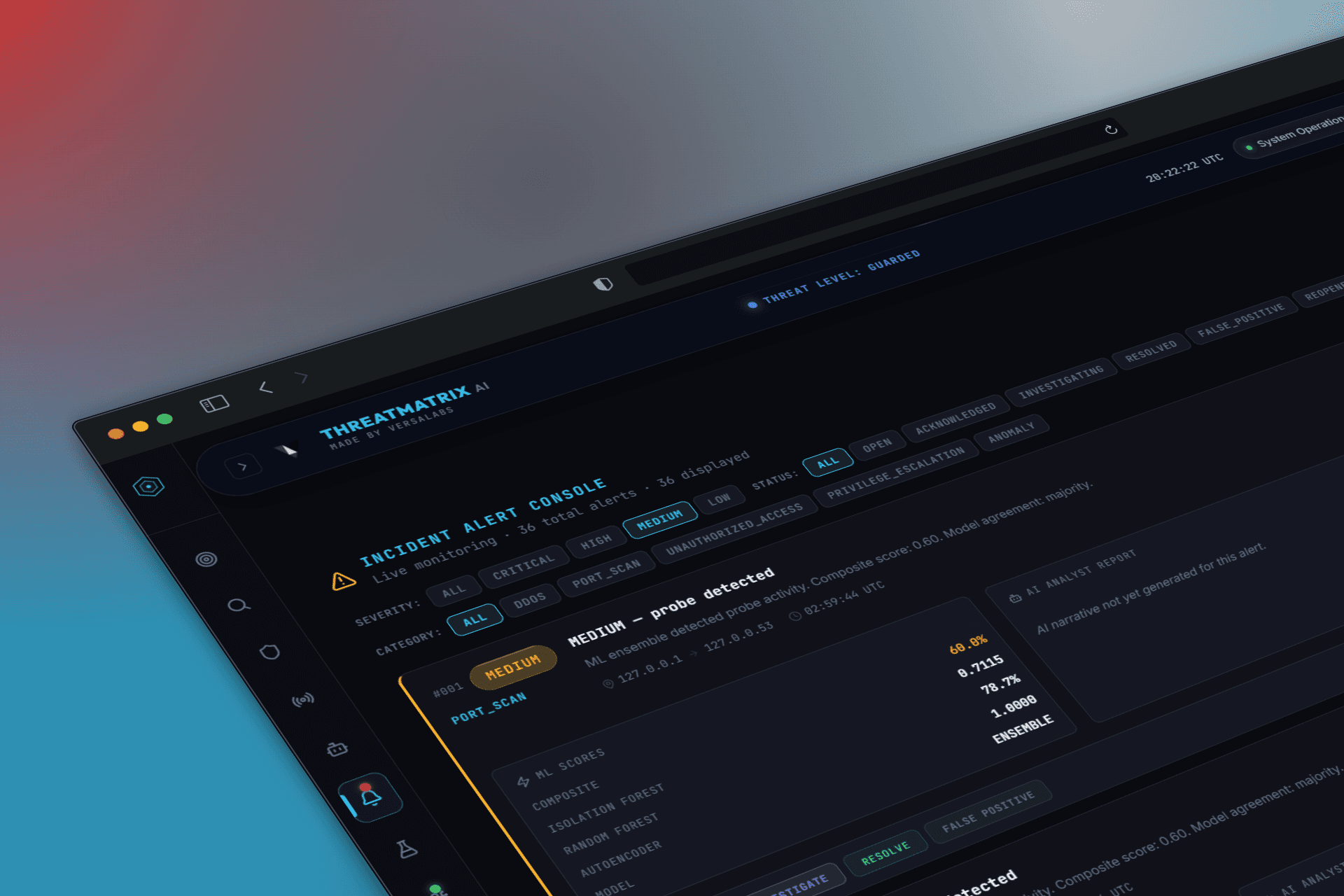 ThreatMatrix AI — View 3